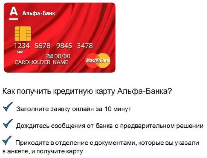 Оформить кредитную карту Альфа Банка по телефону
