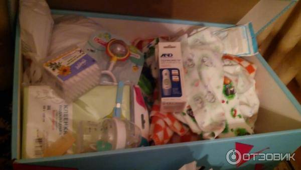 Коробка для новорожденных от Собянина в Москве