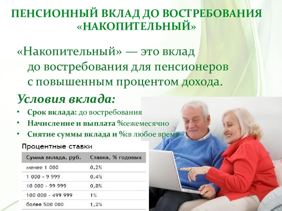Мкб вклады физических лиц 2022 для пенсионеров: проценты и условия