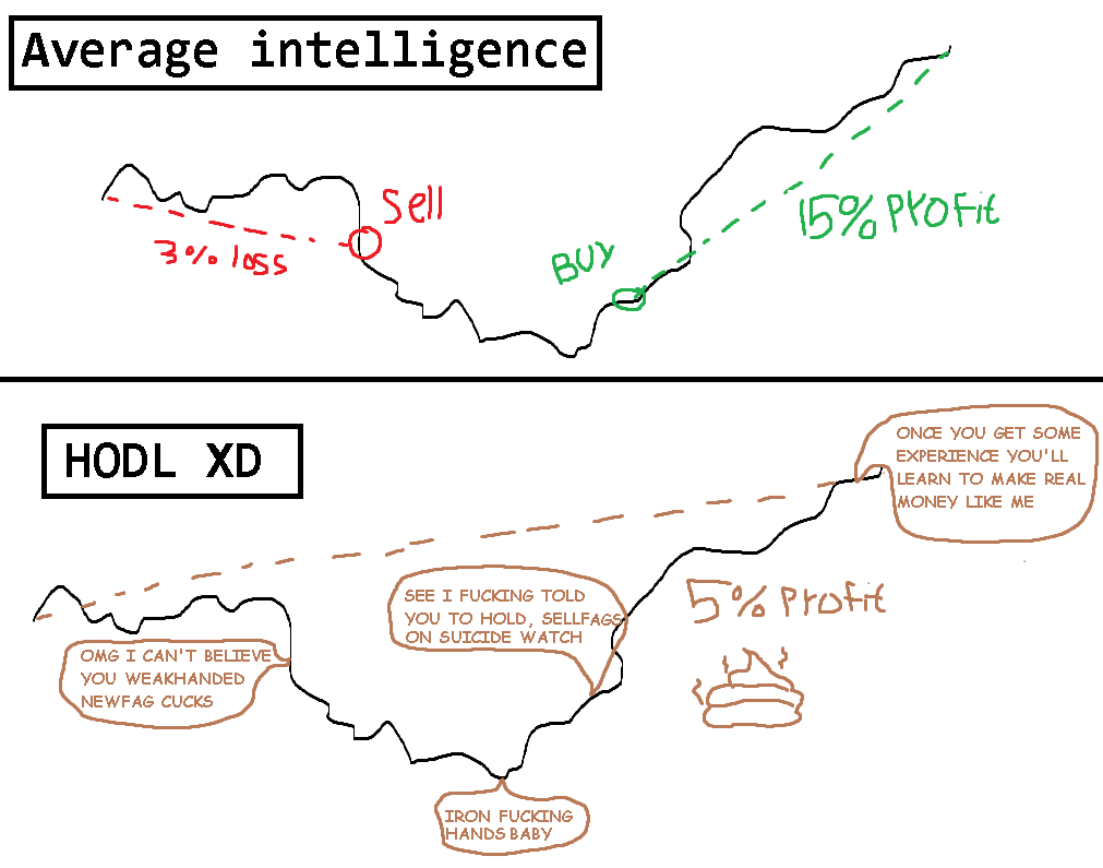 Стратегия hodl (ходл) — что это такое?