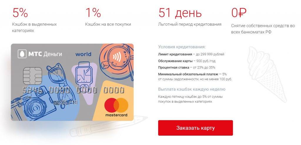 Кредитная карта мтс деньги zero | оформить онлайн-заявку с доставкой