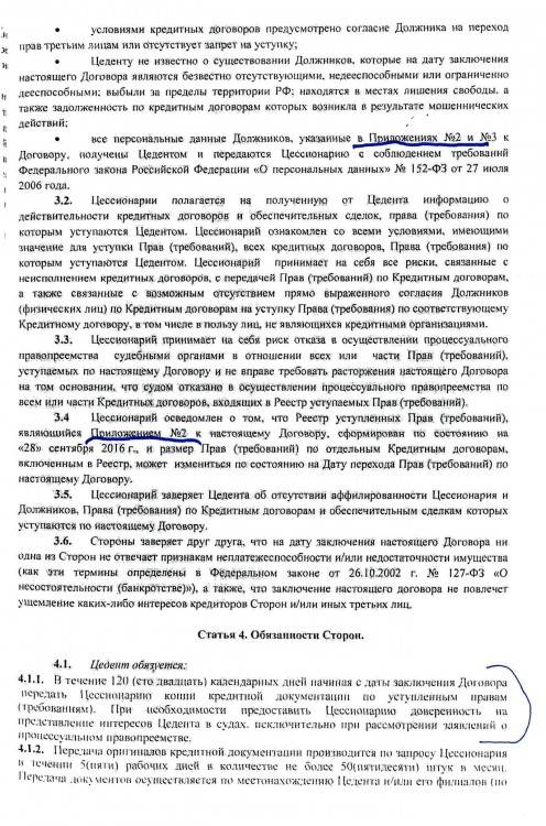 Права заемщика по кредитному договору