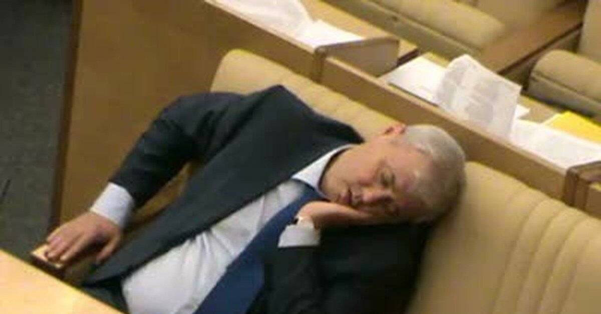 Депутаты спят в думе фото