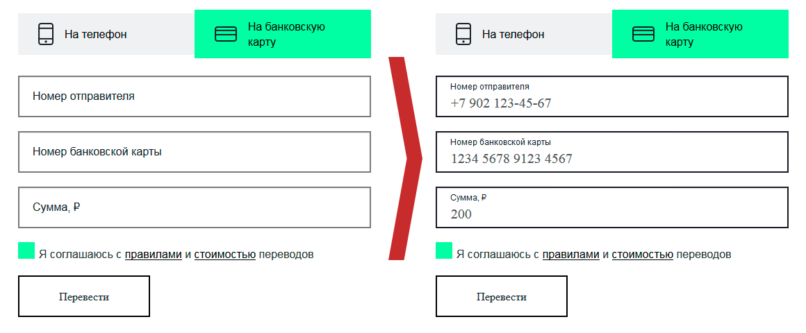 Карта теле 2 банковской карты