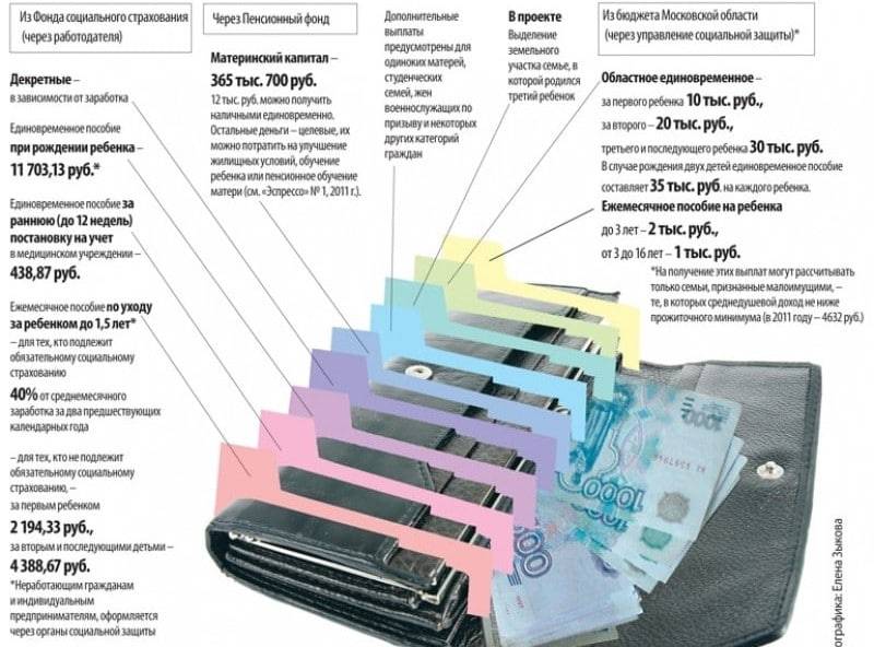 Какие пособия положены при рождении ребенка в разных странах мира проект