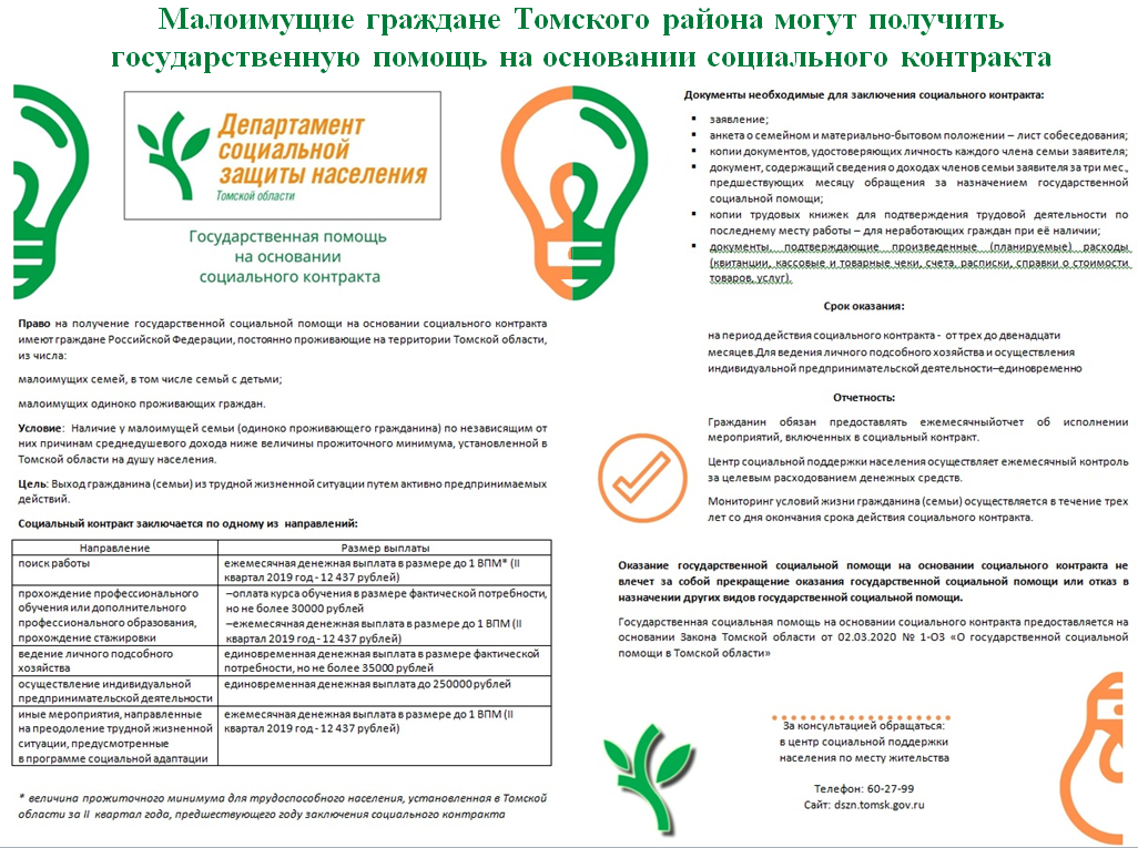 Проект помощь малоимущим