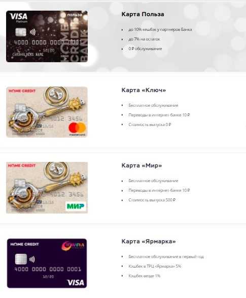 Кредитные карты с онлайн заявкой хоум кредит банка 
 в
 москве