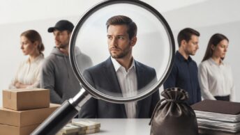 Проверка лиц на причастность к хищениям