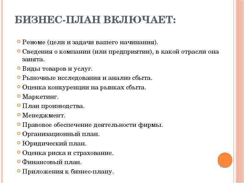 Что такое бизнес план своими словами