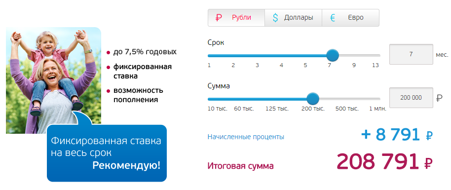 Банк открытие вклады физических на сегодня