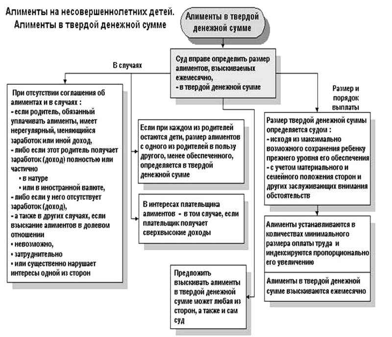 Способы и особенности начисления алиментов в России