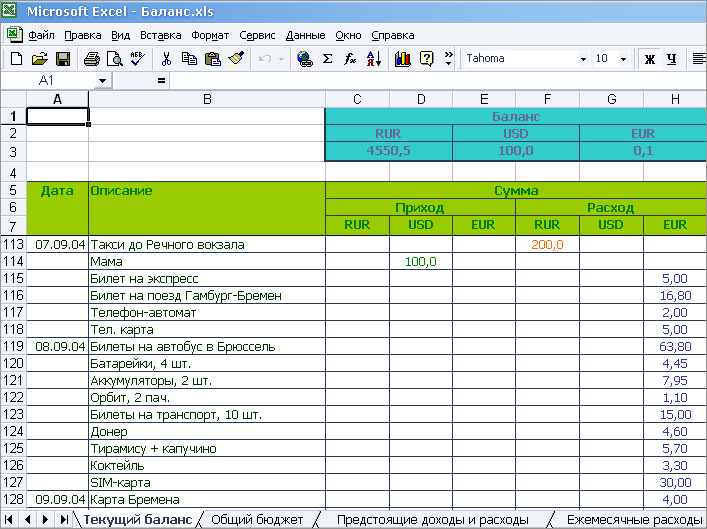 Шаблоны excel для бизнеса