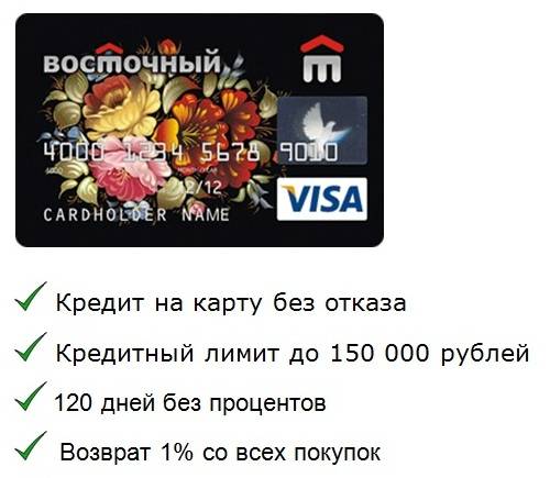 Кредитные карты без отказа в москве – взять онлайн срочно