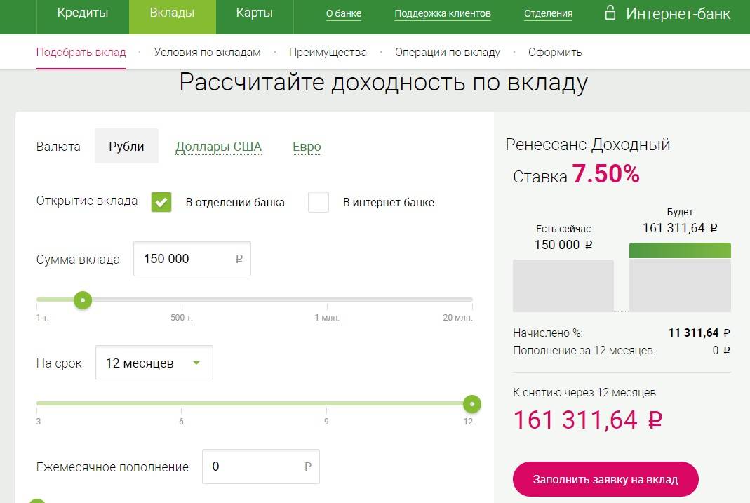 1000000 рублей в кредит от банка «ренессанс кредит»: ставка от %, условия кредитования на 2021 год
