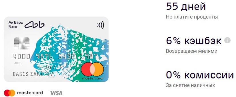 Кредитные карты ак барс оформить онлайн на выгодных условиях. | банки.ру