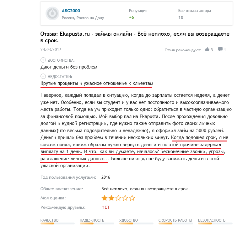 Екапуста: отзывы про микрозаймы от клиентов и должников / finhow.ru