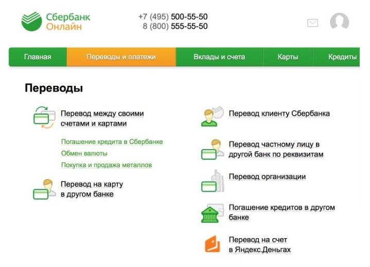 Перевод денег с телефона на карту сбербанка — пошаговая инструкция