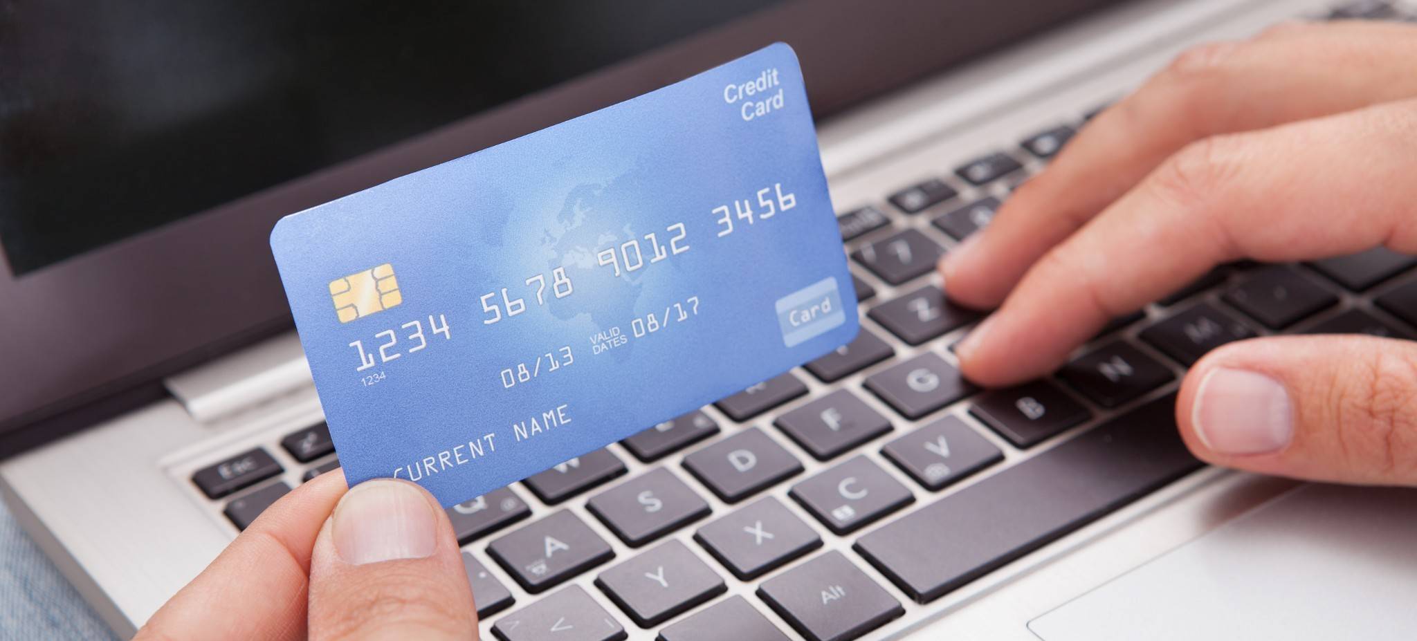 Плата в интернет-магазине кредитной картой