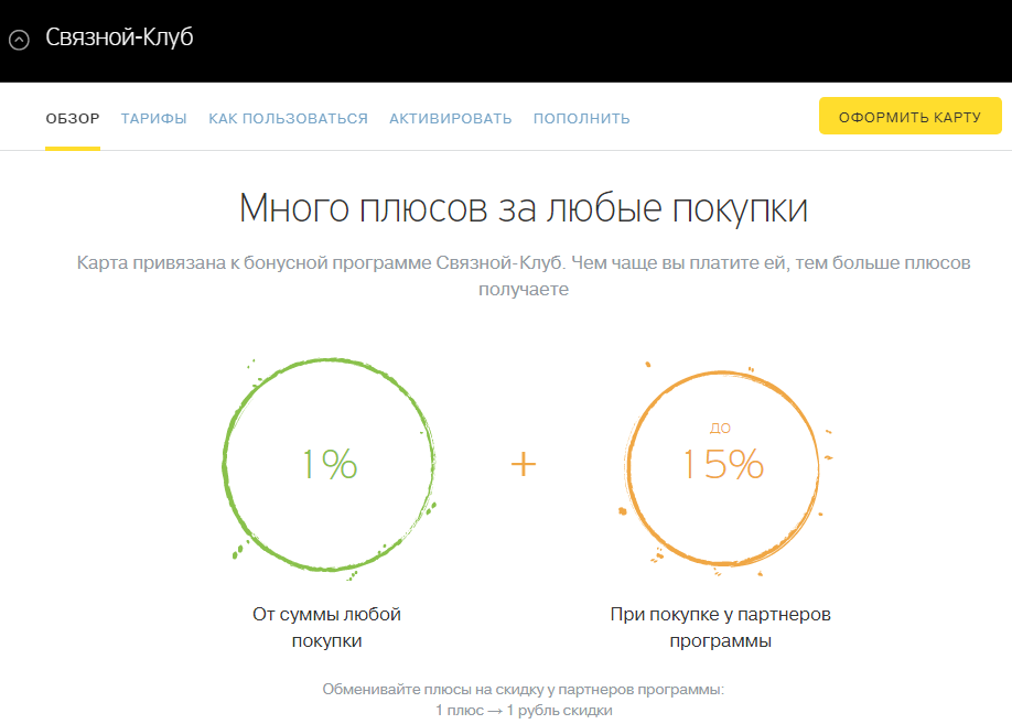 Карта связной получить