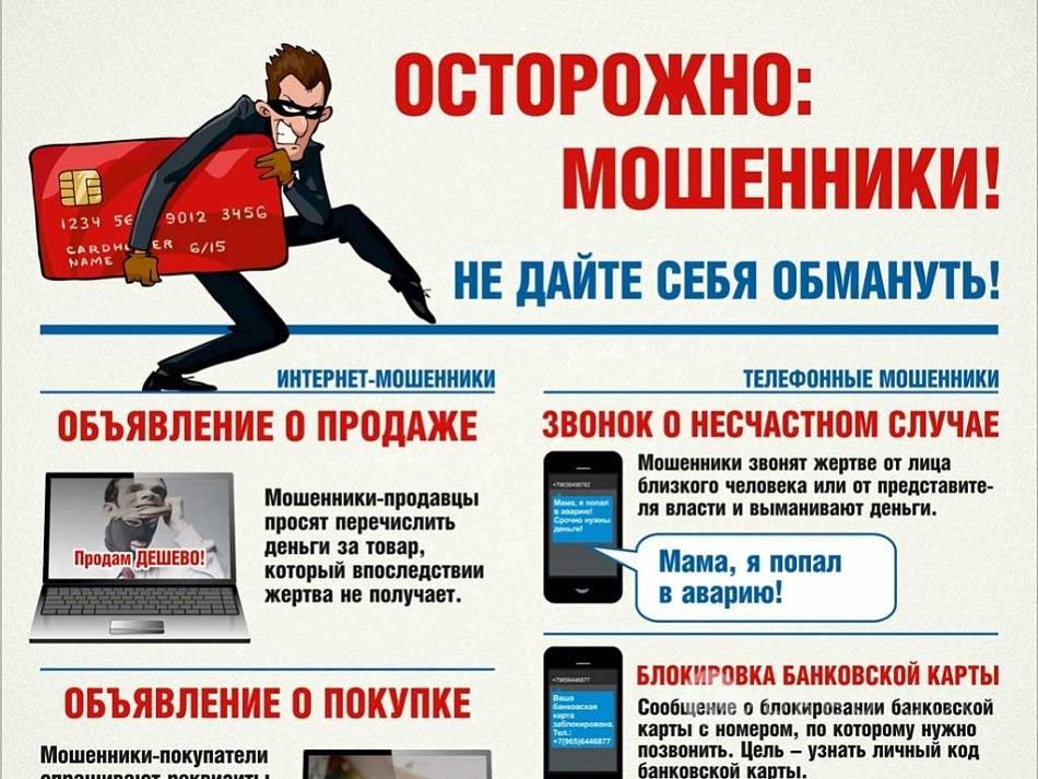 Как не стать жертвой мошенников картинка