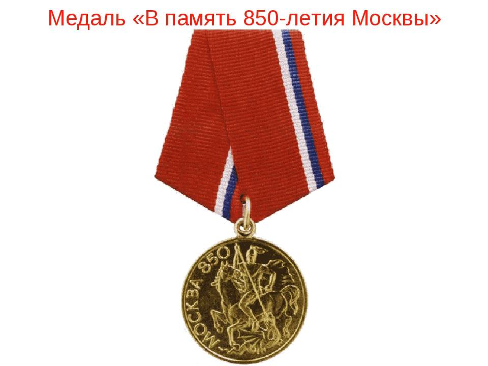 Дает ли медаль «в память 850-летия москвы» льготы при выходе на пенсию