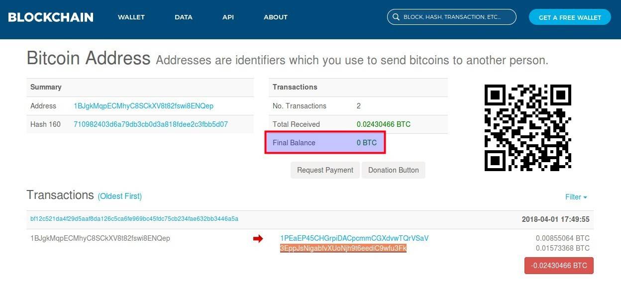 Bitcoin wallet balance api clone ethereum