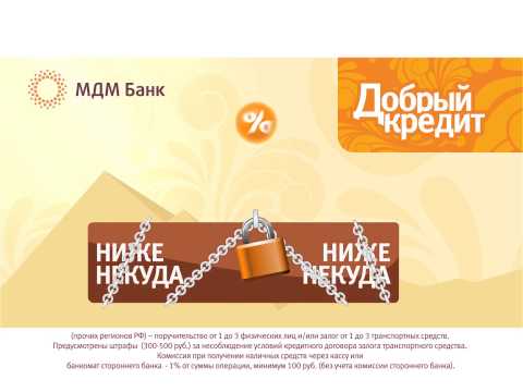 Кредитные карты мдм банка: условия (онлайн заявка)