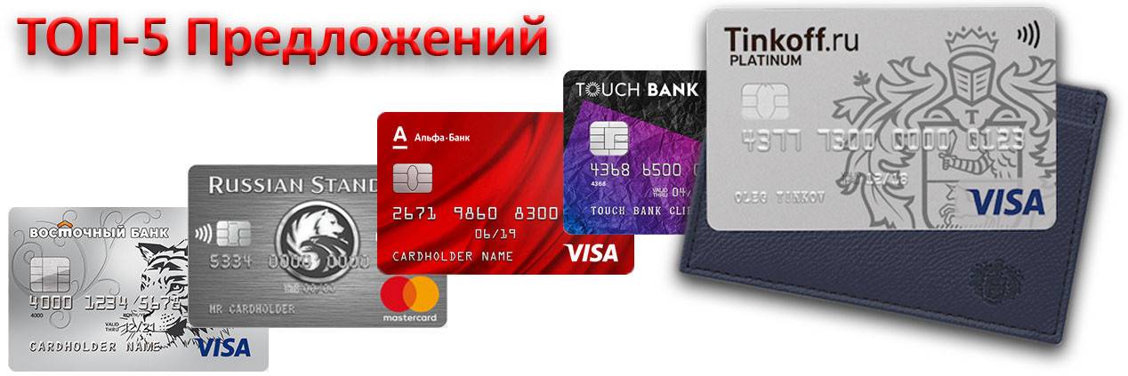 Кредитные карты с лимитом