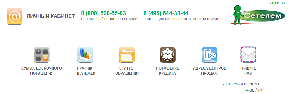 Кредитный калькулятор сетелем банка с учётом досрочных погашений | creditcost.ru