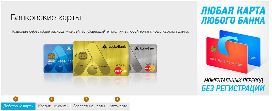 Локо-банк: оформить онлайн кредит от 6,5%, подать заявку