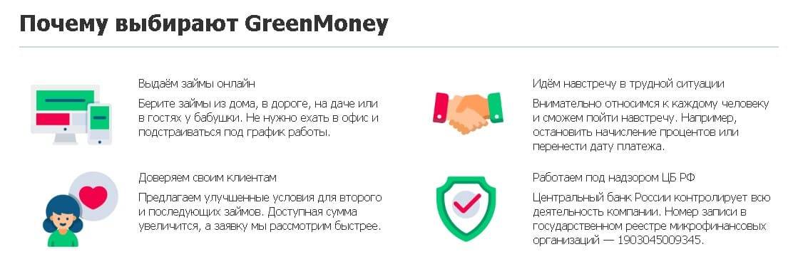 Грин мани (green money): регистрация и вход в личный кабинет