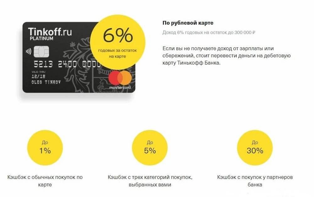 Тинькофф банк кредит «наличными», условия и ставки на 2021 год