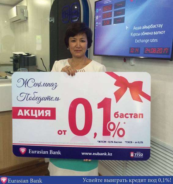 Кредит евразийского банка: онлайн-заявка