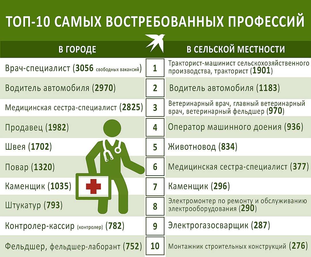 Самые востребованные и высокооплачиваемые профессии в россии