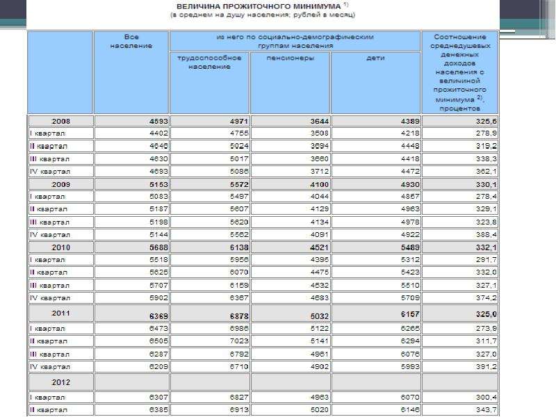 Прожиточный минимум московская область январь 2024