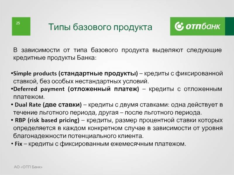 Как взять кредит наличными в отп банке