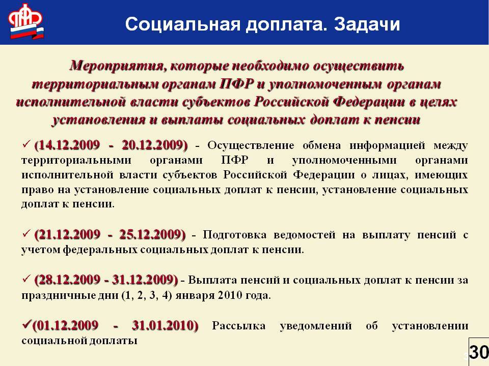 Как происходит доплата к пенсии в регионах?