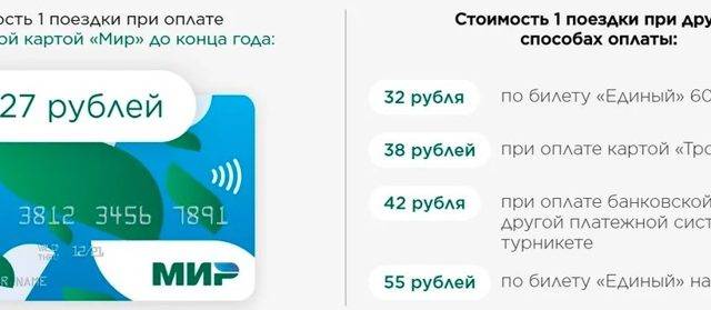 Метро карта мир стоимость