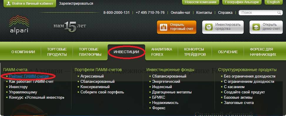 Рейтинг памм счетов альпари -  ключевые позиции, как составляется, виды pamm.