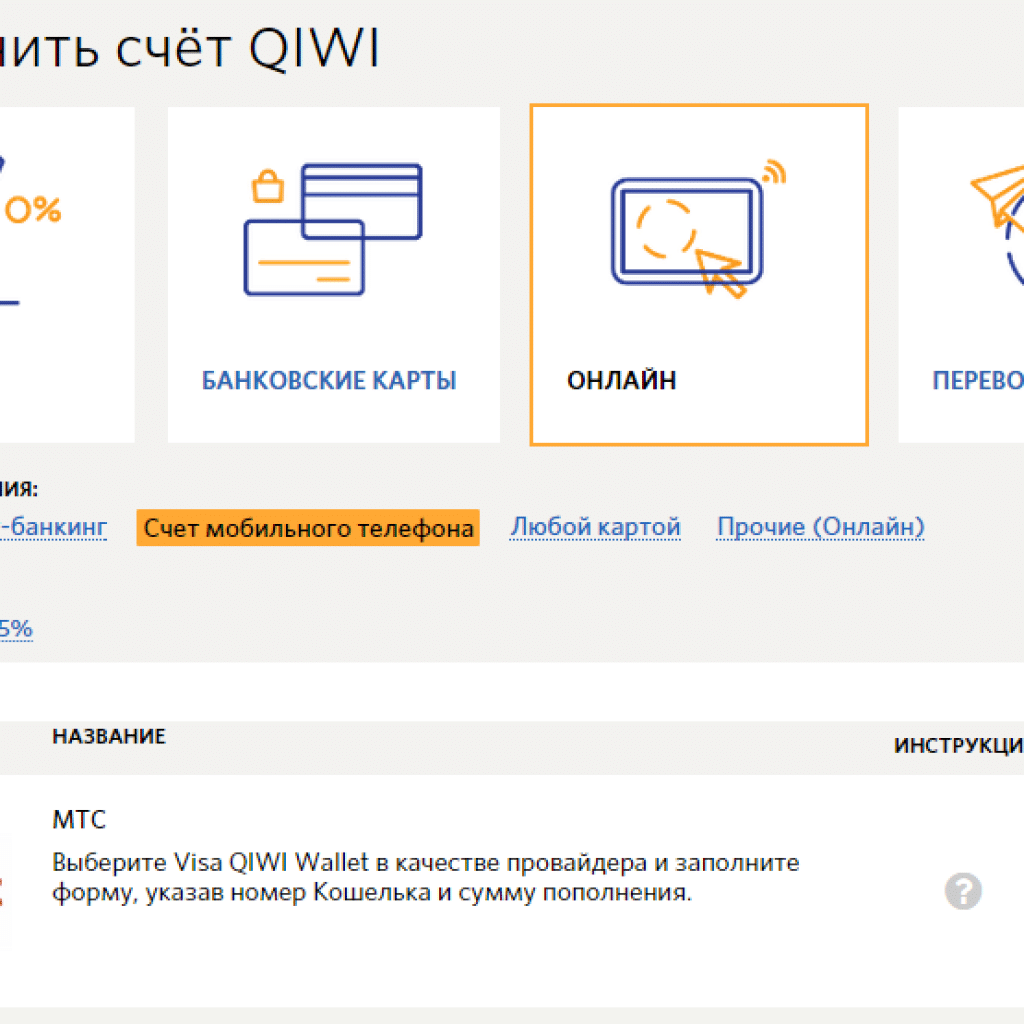 Перевод денег между электронными кошельками qiwi