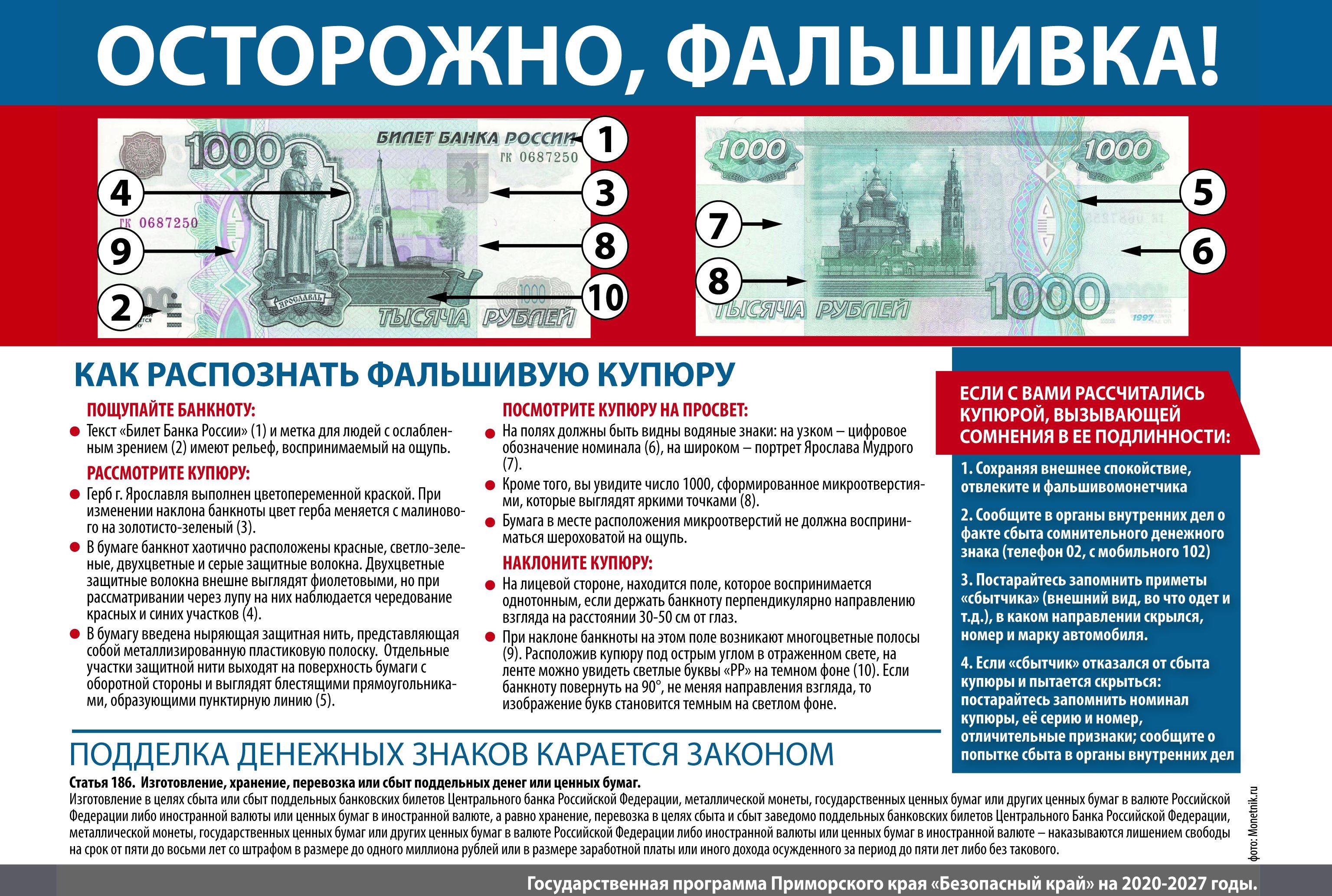 Как выглядит 500 рублей и как отличить поддельную купюру от настоящей