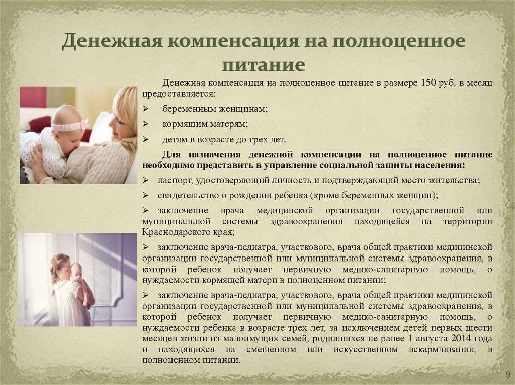 Как в московской области оформить выплату на питание беременным, кормящим матерям и детям до трех лет в 2021 году