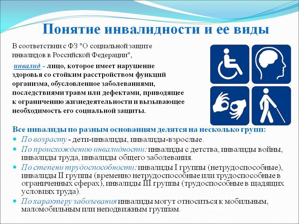 Статус инвалид детства. Понятие инвалидности. Понятие инвалидности и ее виды. Структура инвалидности по зрению. Понятие инвалид.