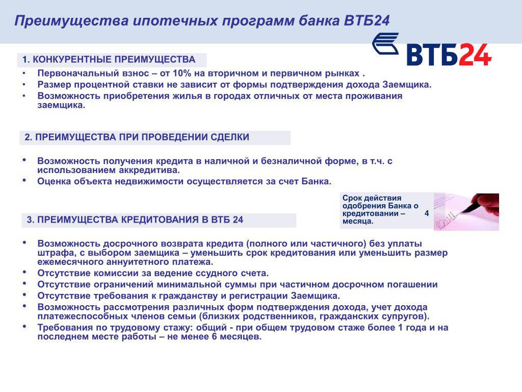 Зарплатный проект втб преимущества